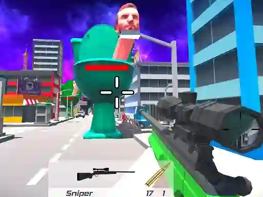 खेल Skibidi Toilet FPS Shooting Survival ऑनलाइन