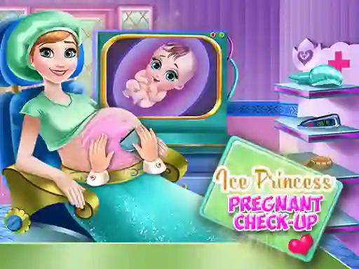 खेल Ice Princess Pregnant Check Up ऑनलाइन