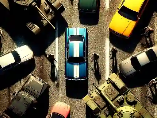 खेल GTA Car Rush ऑनलाइन