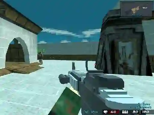 खेल Blocky Shooting Arena 3d Pixel Combat ऑनलाइन