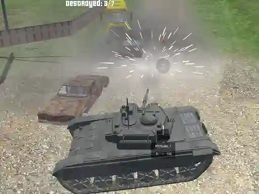 खेल Tank Shooting Simulator ऑनलाइन