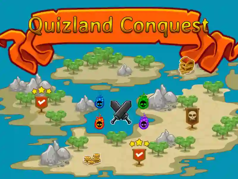 खेल Quizland Conquest ऑनलाइन