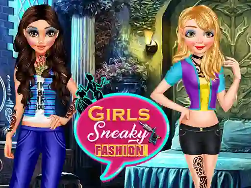 खेल Girls Sneaky Fashion ऑनलाइन