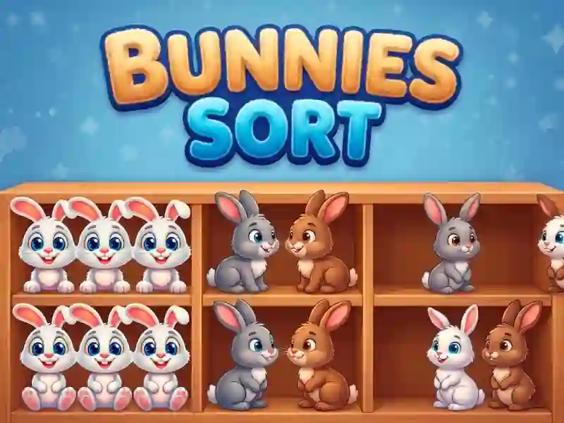 खेल Bunnies Sort ऑनलाइन