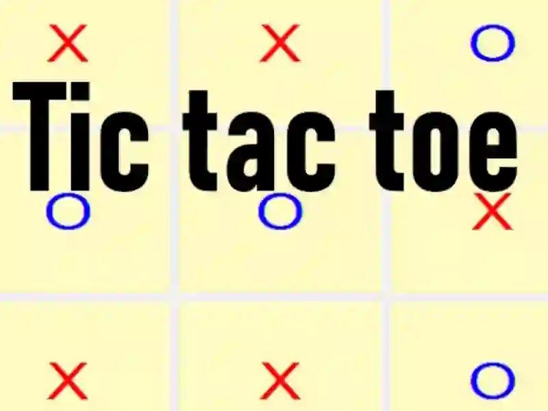 खेल Tic tac toe ऑनलाइन