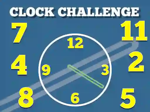 खेल Clock Challenge ऑनलाइन