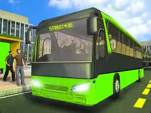 खेल City Passenger Coach Bus Simulator Bus Driving 3d ऑनलाइन