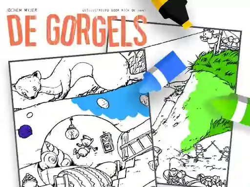 खेल Coloring Gorgels ऑनलाइन