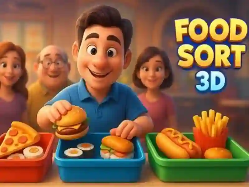 खेल Food Sort 3D ऑनलाइन