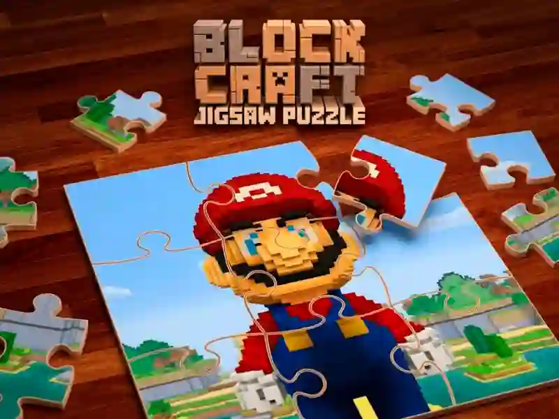 खेल Block Craft Jigsaw Puzzle ऑनलाइन