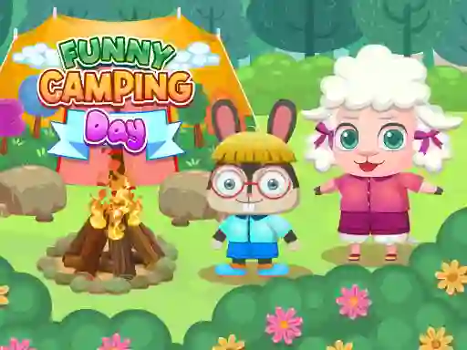 खेल Funny Camping Day ऑनलाइन