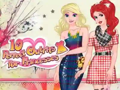 खेल 10 Perfect Outfits for Princesses ऑनलाइन