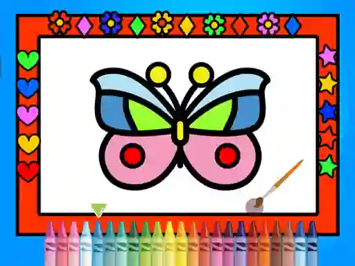 खेल Color and Decorate Butterflies ऑनलाइन