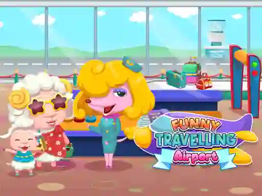 खेल Funny Travelling Airport ऑनलाइन