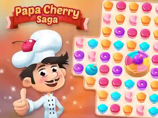 खेल Papa Cherry Saga ऑनलाइन