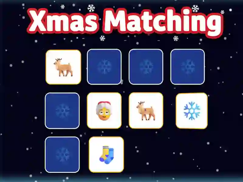 खेल Xmas Matching ऑनलाइन