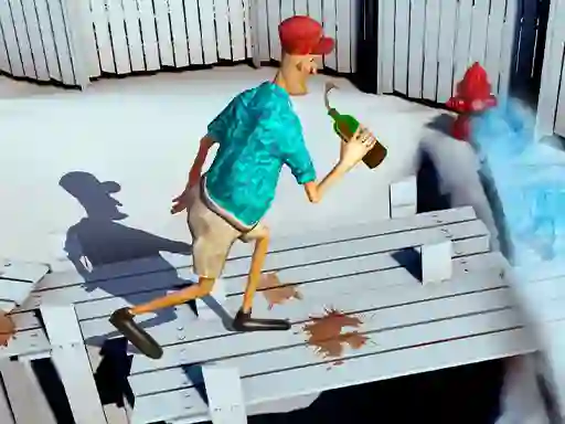 खेल Drunk Man 3D ऑनलाइन