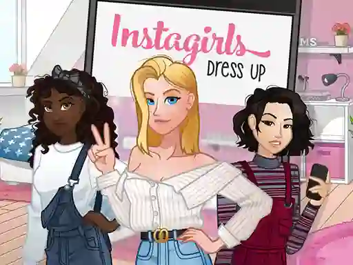 खेल Instagirls Dress Up ऑनलाइन