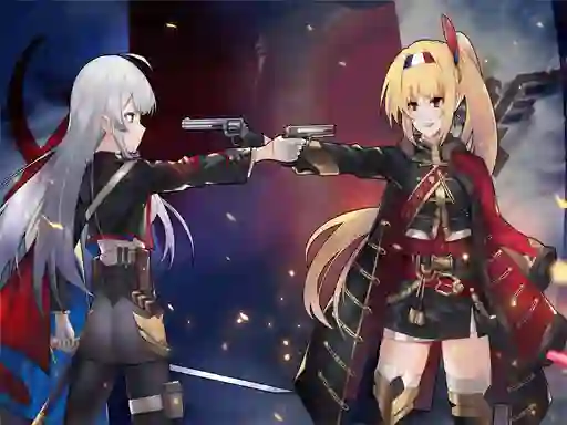 खेल Anime Girl With Gun ऑनलाइन