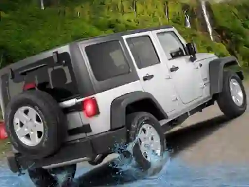 खेल 4x4 Passenger Jeep Driving game 3D ऑनलाइन