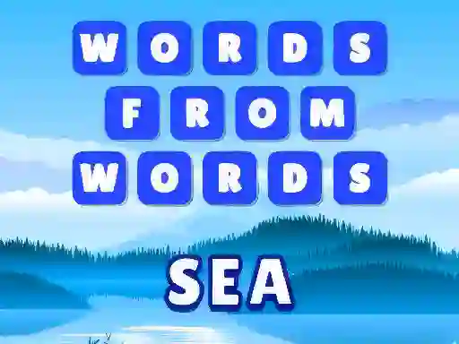 खेल Words from words: Sea ऑनलाइन