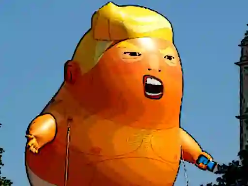 खेल Trump Flying Adventure ऑनलाइन