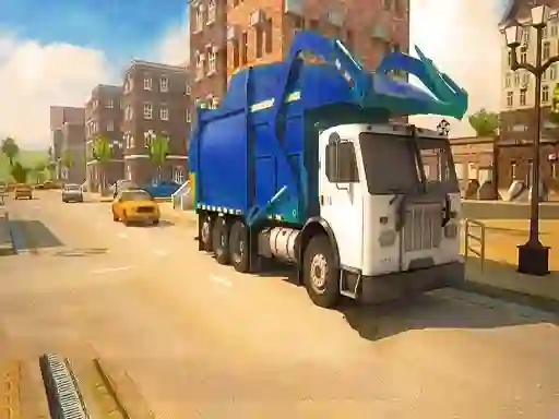 खेल Road Garbage Dump Truck Driver ऑनलाइन