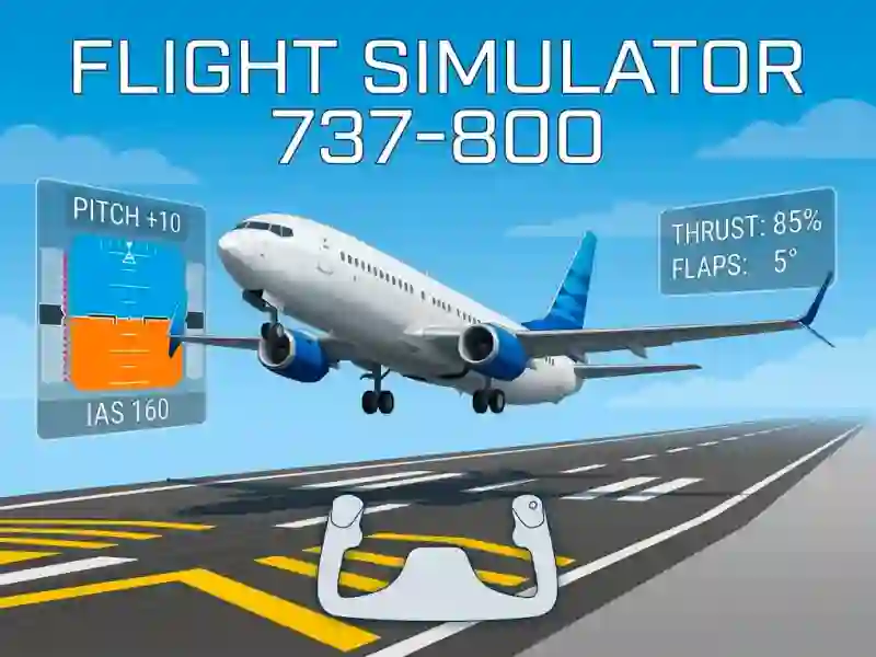 खेल Flight Simulator 737-800 ऑनलाइन