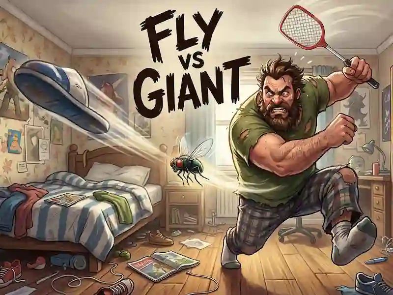 खेल Fly vs Giant ऑनलाइन