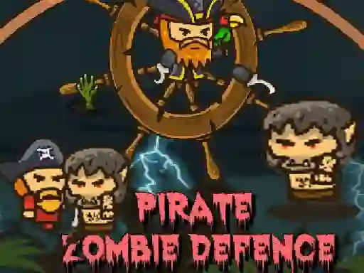 खेल Pirate Zombie Defence ऑनलाइन