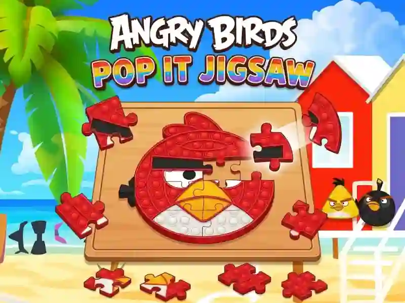 खेल Angry Birds Pop It Jigsaw ऑनलाइन