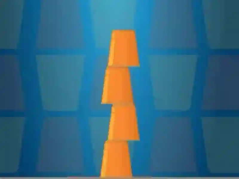 खेल Cups Tower Builder ऑनलाइन