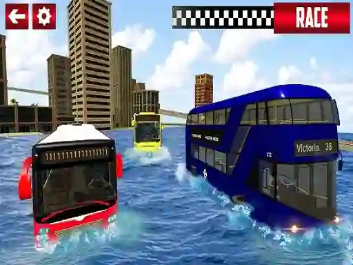 खेल River Coach Bus Driving Simulator ऑनलाइन