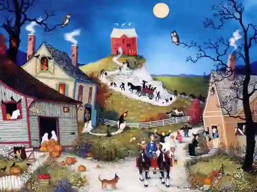 खेल Art Villages Differences ऑनलाइन