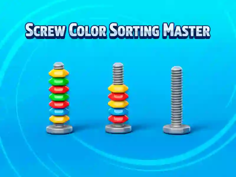 खेल Screw Color Sorting Master ऑनलाइन