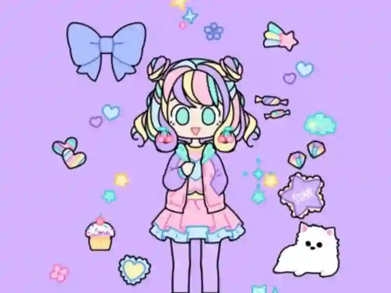 खेल Pastel Girl Dress Up ऑनलाइन