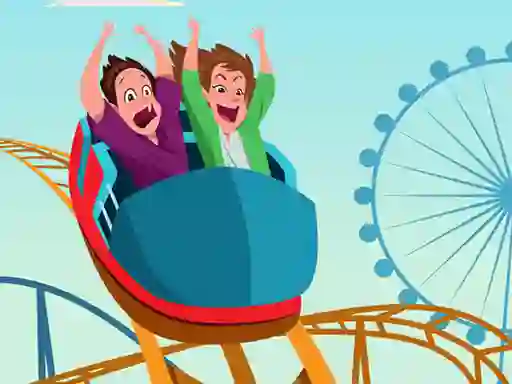 खेल Roller Coaster Fun Hidden ऑनलाइन