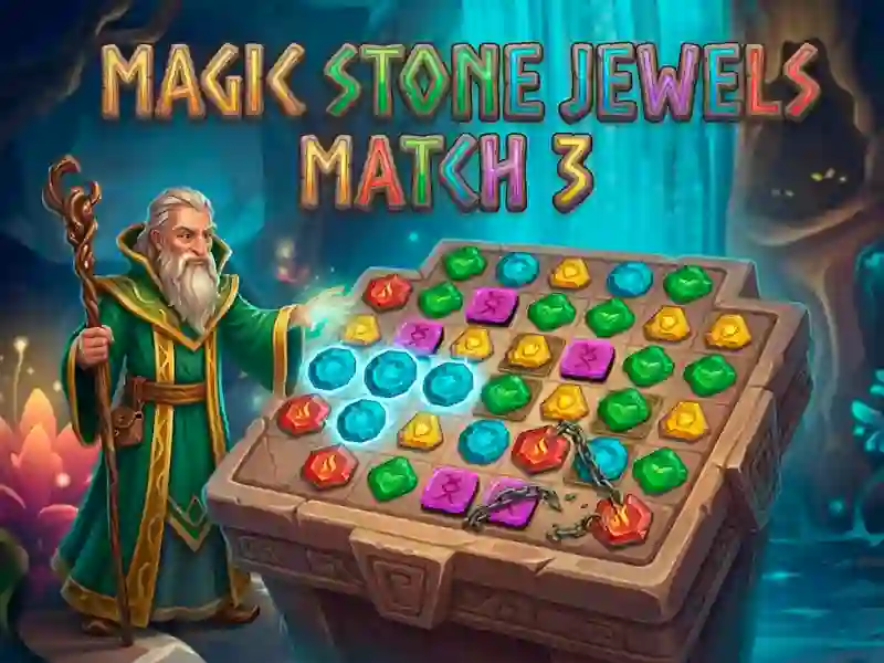 खेल Magic Stone Jewels Match 3 ऑनलाइन
