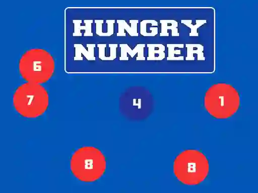 खेल Hungry Number ऑनलाइन