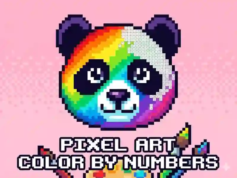खेल Pixel Art - Color by Numbers ऑनलाइन