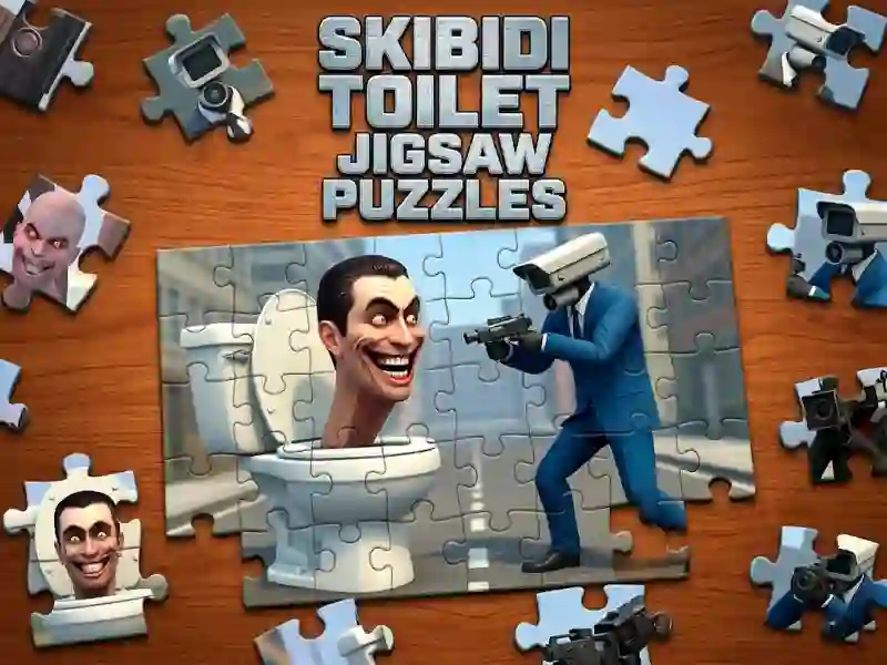 खेल Skibidi Toilet Jigsaw Puzzles ऑनलाइन