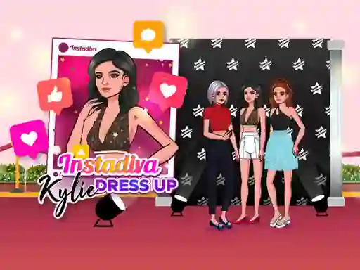 खेल Instadiva Kylie Dress Up ऑनलाइन