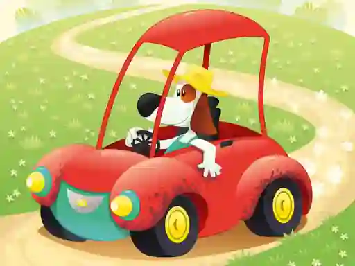 खेल Funny Animal Ride Difference ऑनलाइन