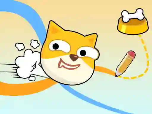 खेल Doge Rush Draw Home Puzzle ऑनलाइन