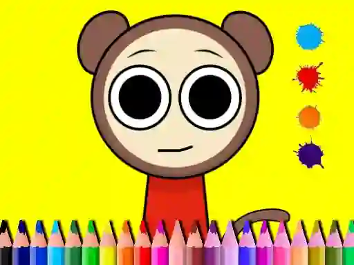 खेल Sprunki Valentine Coloring book ऑनलाइन