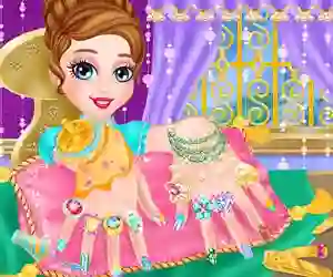 खेल Ice Princess Nail Design ऑनलाइन