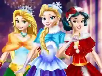 खेल Princess Christmas At The Castle ऑनलाइन
