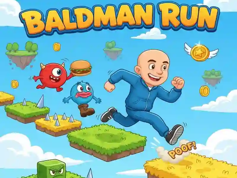 खेल Baldman Run ऑनलाइन