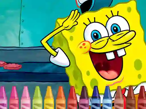 खेल Sponge Bob Coloring ऑनलाइन