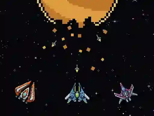 खेल Galactic Pixel Storm ऑनलाइन